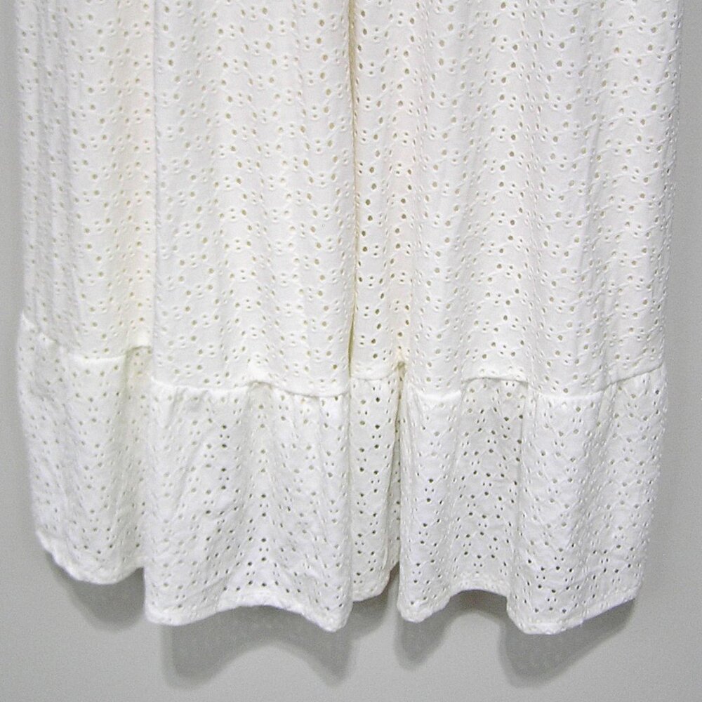 NWT White Eyelet Dress Faux Wrap Size 20W - Picture 13 of 15